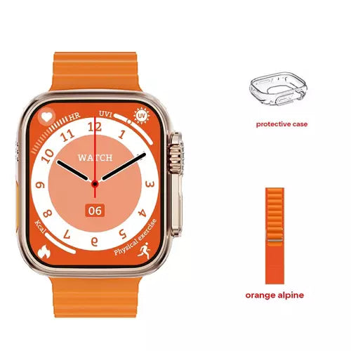 Smartwatch W69 Ultra Mini - 45mm Com Pulseira extra e case protetora